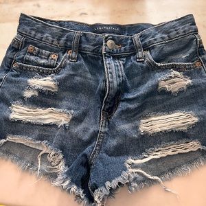 Aeropostale High Shorty Shorts